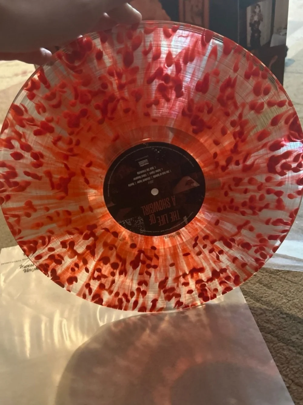 Taylor Swift Life of A Showgirl Tiny Bubbles in Champagne Edition Vinyl - Picture 5 of 8